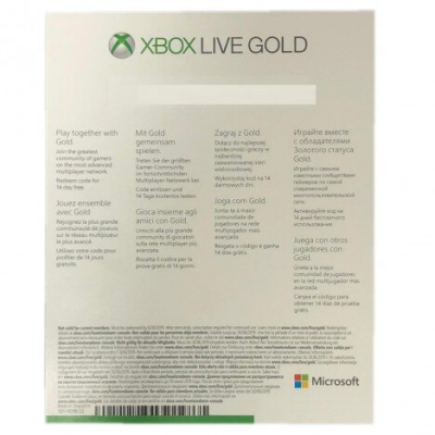 XBOX GAME PASS + XBOX LIVE GOLD 14 DÍAS DE PRUEBA