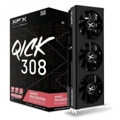 XFX SPEEDSTER QUICK 308 AMD RADEON RX 6600 XT BLACK 8GB GDDR6